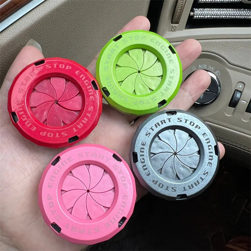 Decorative Push Start Button Cover, 9 Colors