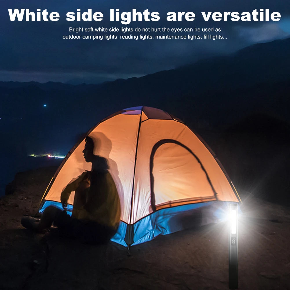 LED Portable Flashlight 150LM Medical Handy Pen Light with Pen Clip Nursing Flashlight USB Charging Work Inspection Flashlight