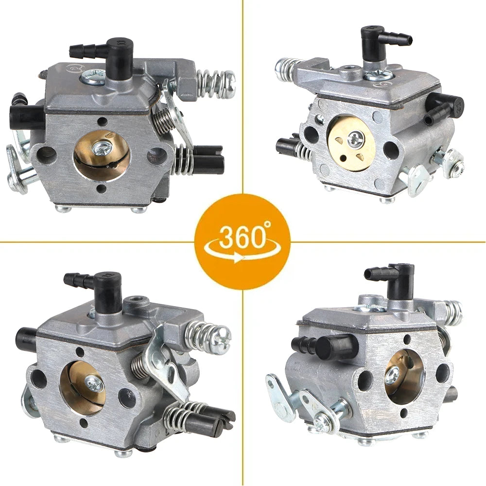 Chainsaw Carburetor 45-58cc 2-Stroke Engine Replacement - image 3