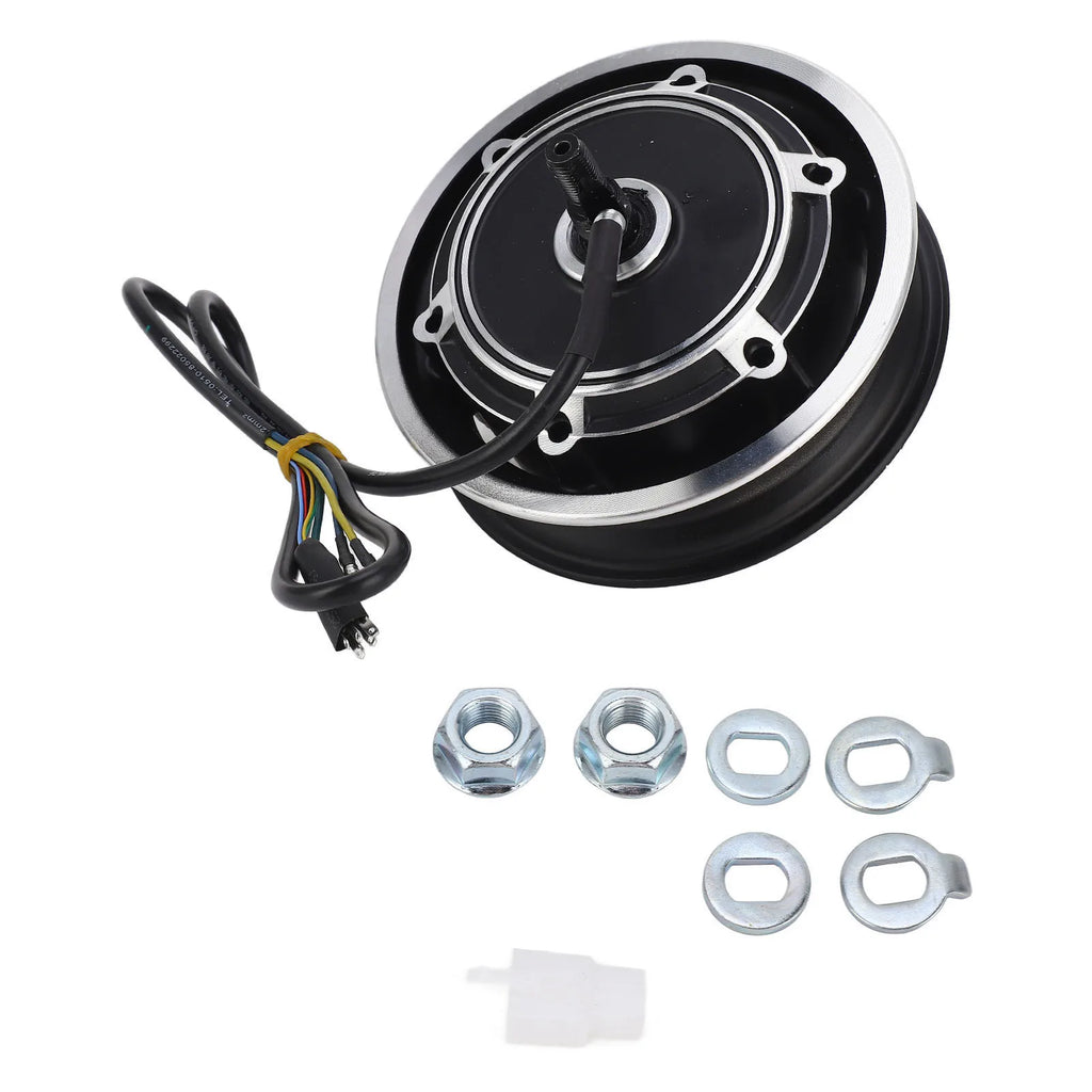 Electric Scooter Hub Motor 48V 1000W Electric Bike Brushless Disc Brake Hub Motor for 10 Inch Outer Tire 48V Hub Motor Hub Motor