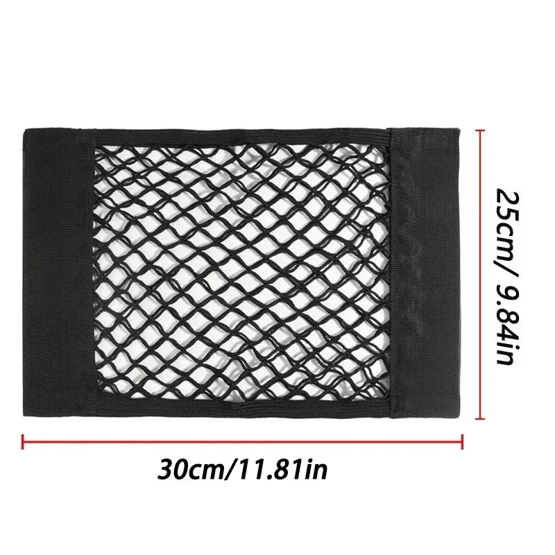Elastic Mesh Storage Net for Trunk or Seat Back, 5 Sizes