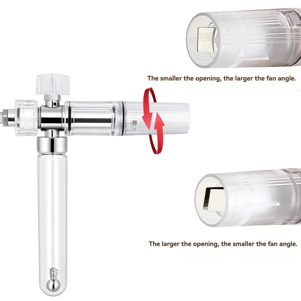 35ml High Power Snow Foam Cannon with 1/4" Quick Connect & Adjustable Spray Nozzle, Foam Sprayer for High Pressure Washer