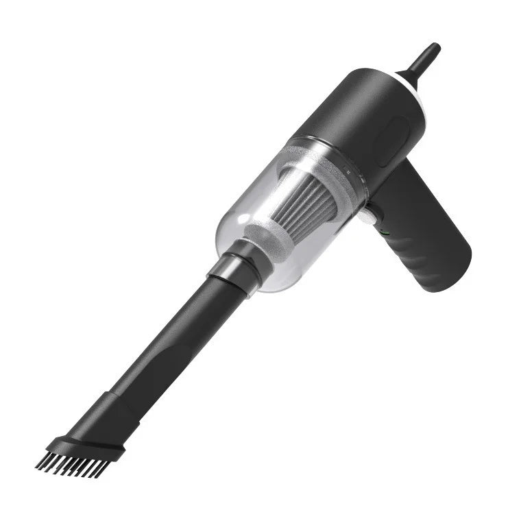 Portable Cordless Car Vacuum – Blower & Suction, Multi-Nozzle