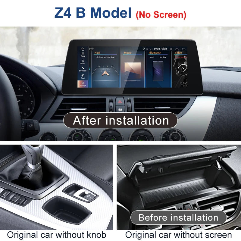 10.25" Android 14 Car Stereo for BMW Z4 E85/E86/E89 Wireless CarPlay - image 3