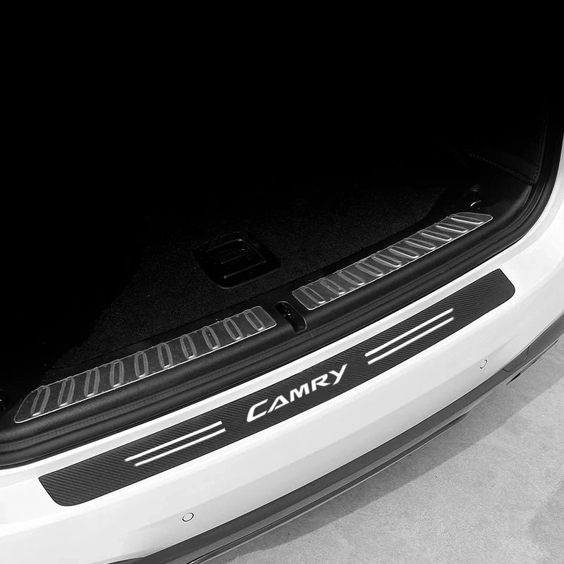 Carbon Fiber Door Scratch Protector Sticker for Toyota Camry RAV4 - image 3