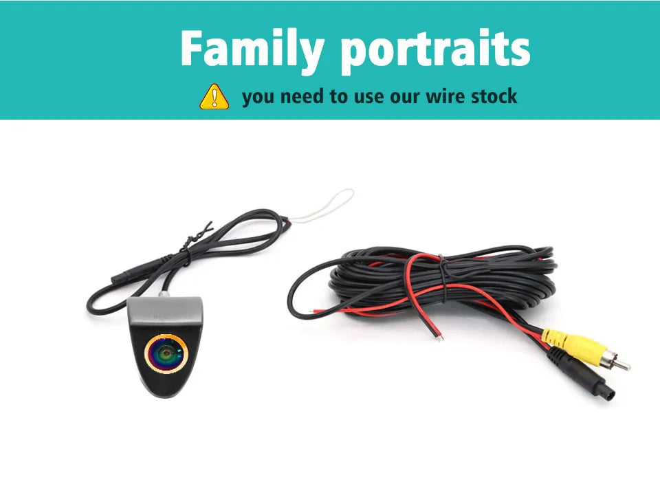 QMKJ 1080P Front View Logo Camera for Toyota, 180° Wide Angle - image 18