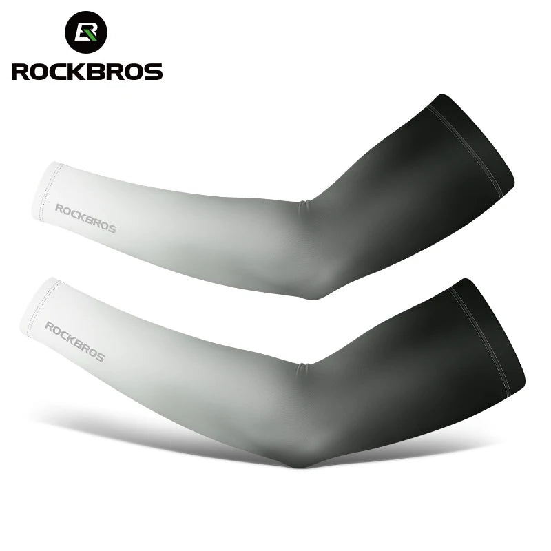 ROCKBROS Ice Silk UV-Protection Cycling Arm Sleeves - image 24
