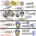 Lishi 2-in-1 Auto Locksmith Tool Kit (4 Pcs) KW1 KW5 SC1 SC4