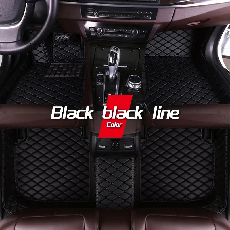 Waterproof Car Floor Mats Compatible with Fiat Abarth 595 X290 2012-2022