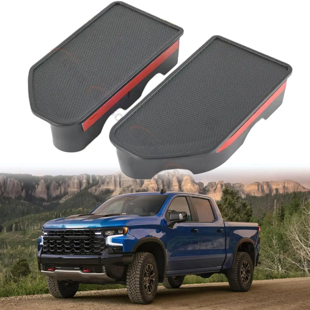 Chevy Silverado GMC Sierra Bed Rail Stake Hole Covers 2019-2023 - image 8