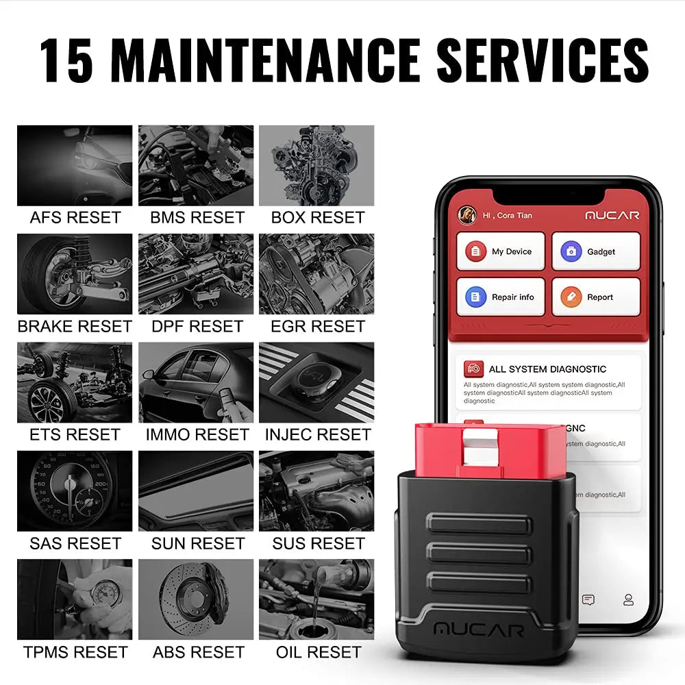 MUCAR BT200 Pro OBD2 Bluetooth Diagnostic Scanner for All Cars - image 3