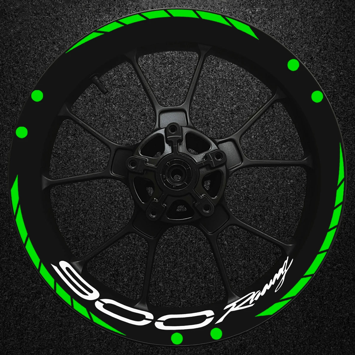 17in Reflective Wheel Rim Stripe Decal Kit for Kawasaki Z900 - view 10