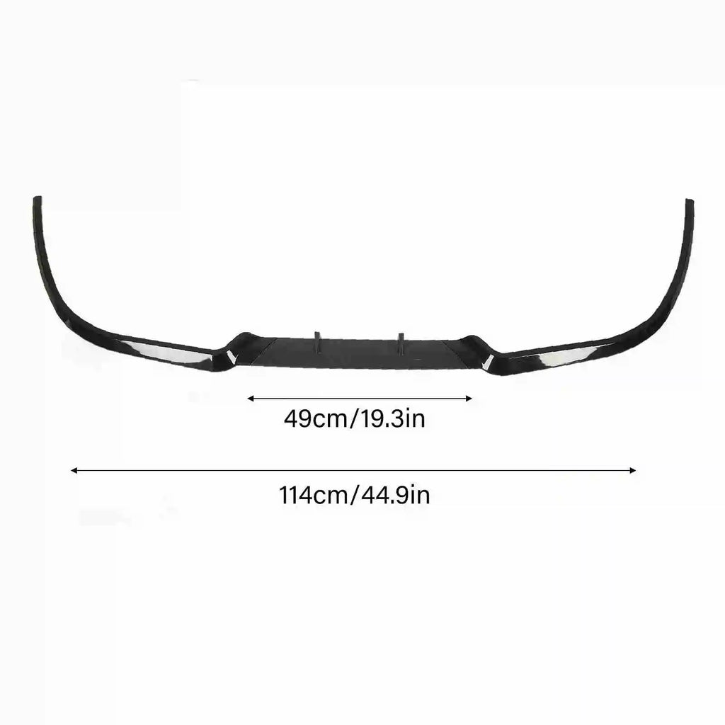 Front Bumper Lip Splitter Protector, 114cm Replacement for SEAT