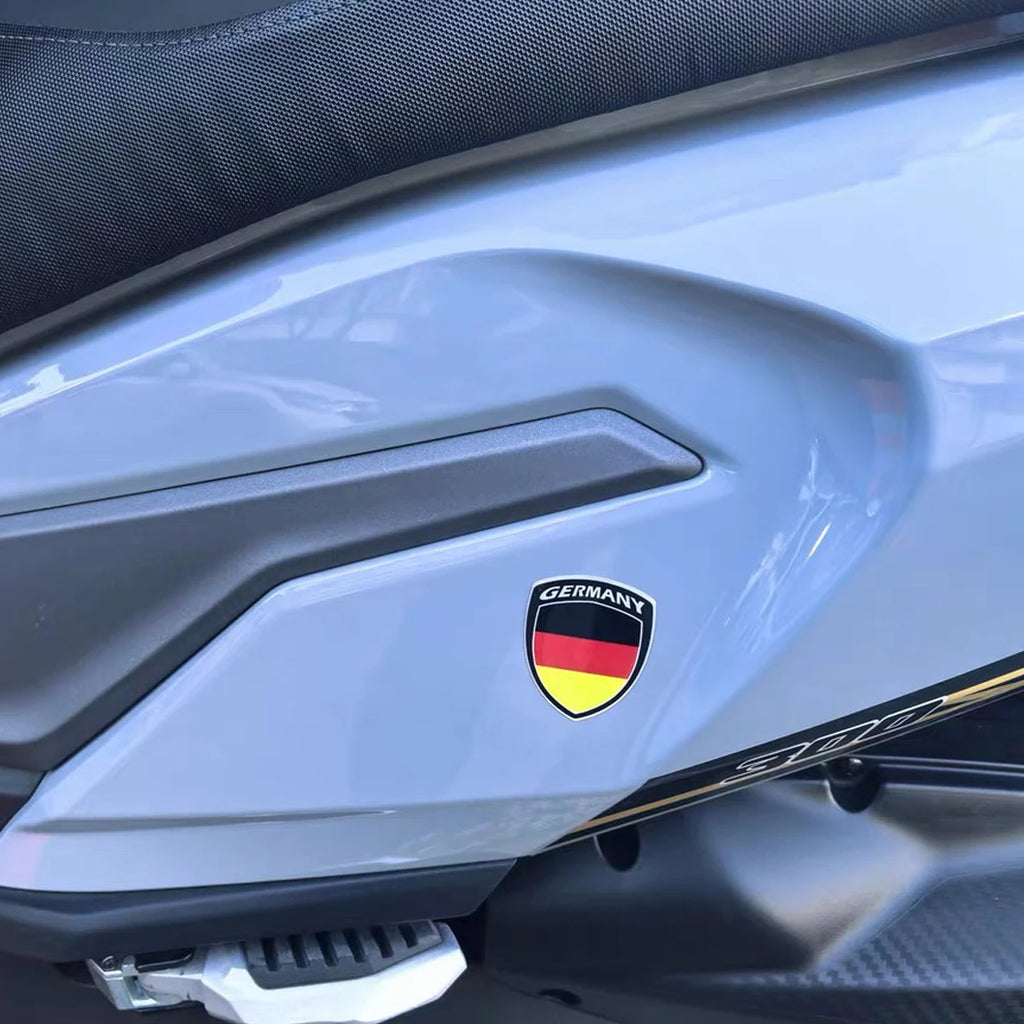 3D Reflective Epoxy National Flag Decals for Motorcycles and Helmets - view 5