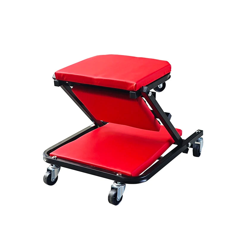 LEADLOONG Car repair bench Mechanic Creeper, Garage Gift, 36" Z Creeper Seat, 2 in 1 Mechanic Gifts, 300 lbs Capacity