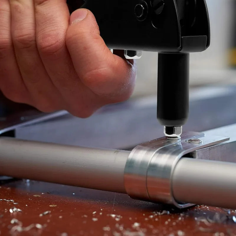 Heavy Duty Rivet Gun Hand Riveter Set for Automotive Furniture Marine Repairs