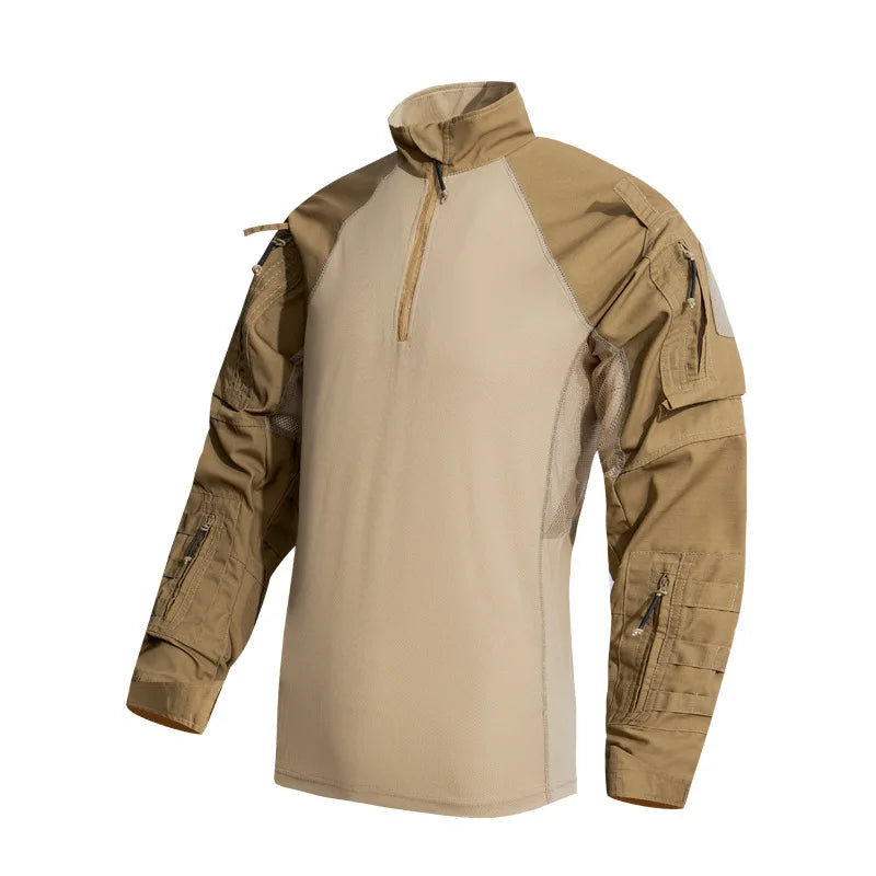 Men's Long-Sleeve Multi-Pocket Tactical Shirt - image 20
