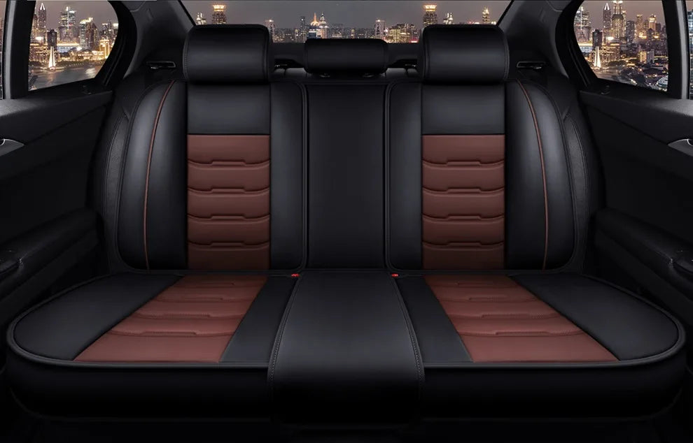 PU Leather Car Seat Covers for BMW 5 Series (F10, G30, E60 and More)