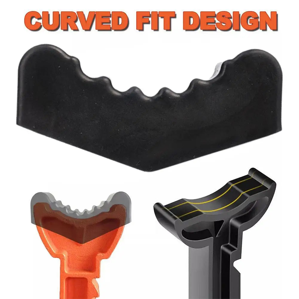 2pcs Rubber Jack Stand Pad Car Slotted Lift Jack Stand Rubber Pad Floor Adapter Frame Rail Pinch Lifting Repair Tools Universal