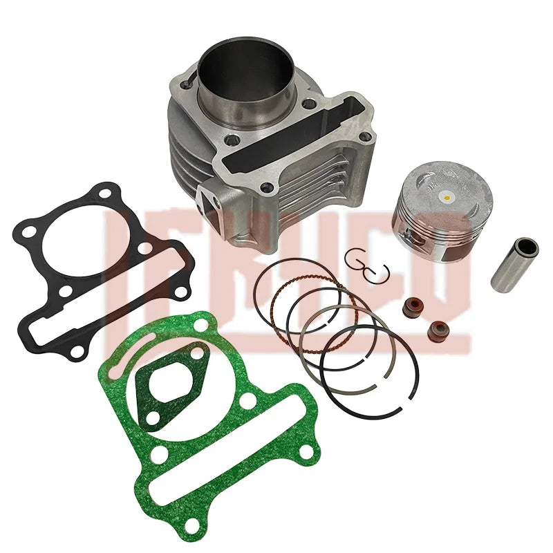 50mm Big Bore Cylinder Kit, GY6 80cc to 100cc, 4-Stroke Moped