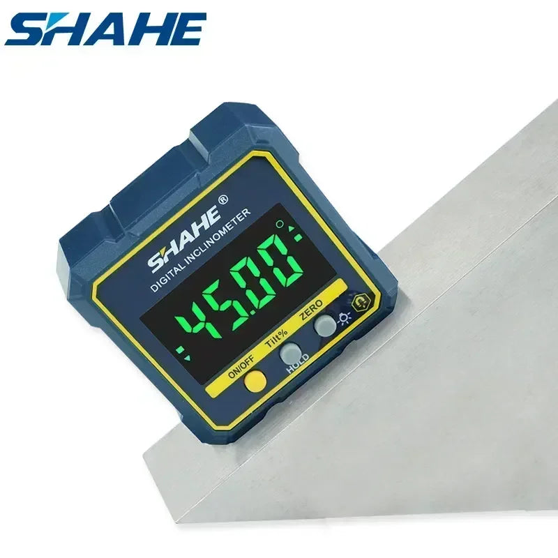 Digital Angle Gauge Magnetic Protractor Inclinometer with Backlight