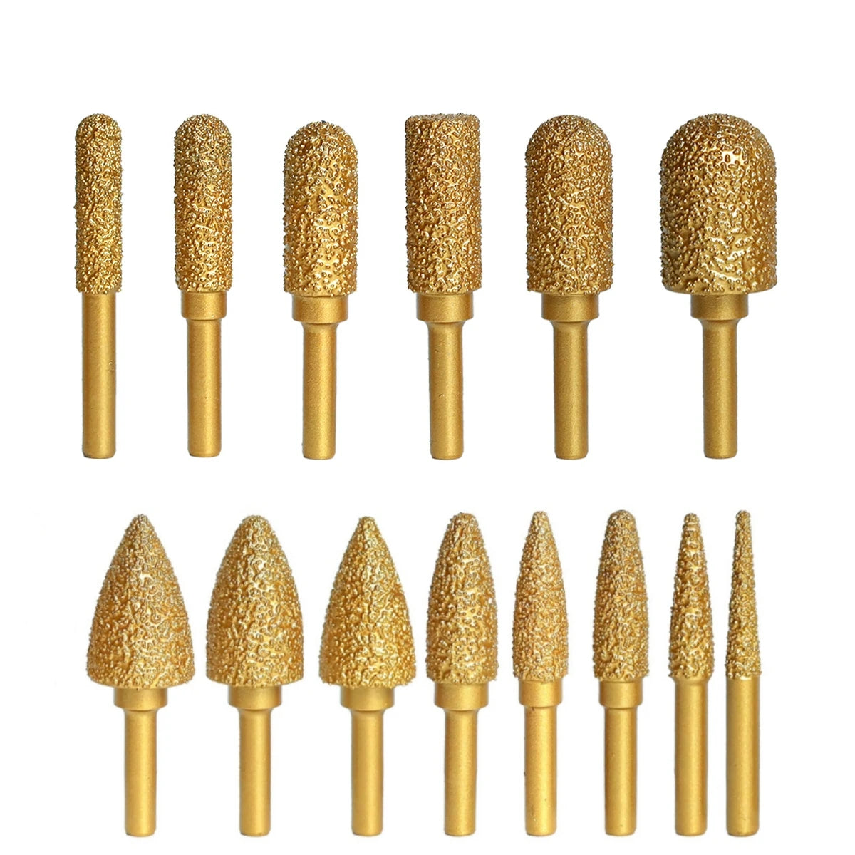 6mm Brazed Diamond Grinding Head for Metal & Stone Polishing - image 2