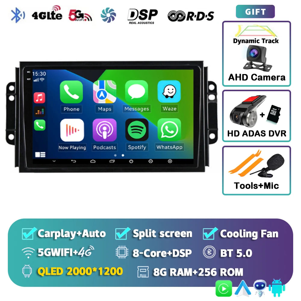 9-Inch Android CarPlay Multimedia Player for Chery Tiggo 2016-2020 - image 15