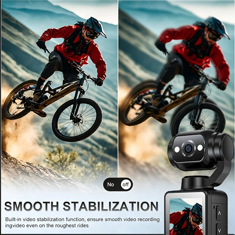 4K Camcorder with Flip Screen & Tripod – Ultra HD Vlogging Camera - image 4