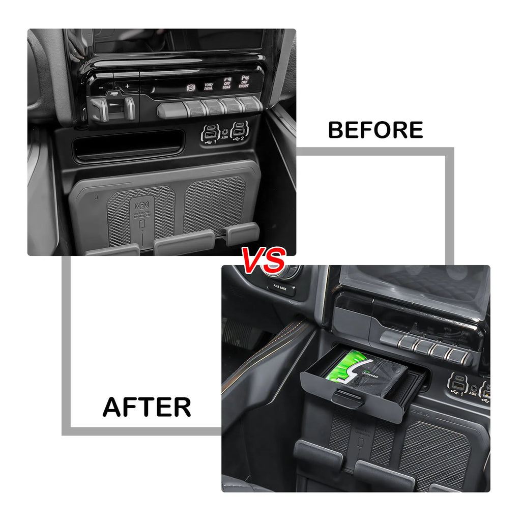 Dodge RAM Console Organizer 2019-2026 | Center Storage Tray - image 6