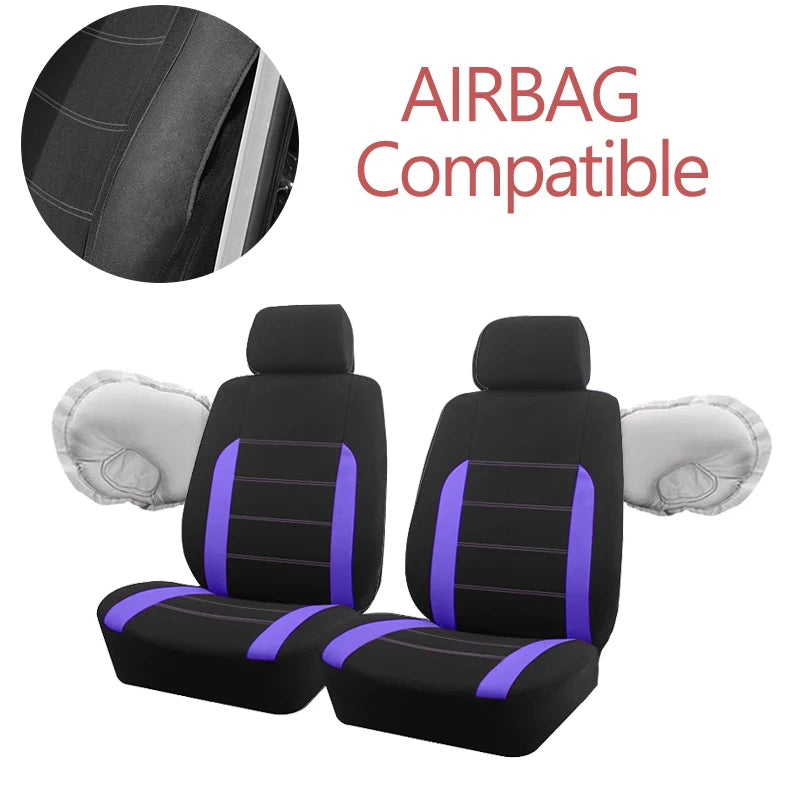 AUTO PLUS Car Seat Covers Universal Size Fit For Most Car Suv Truck Van Car Accessories Interior Seat Covers For Car Full Set