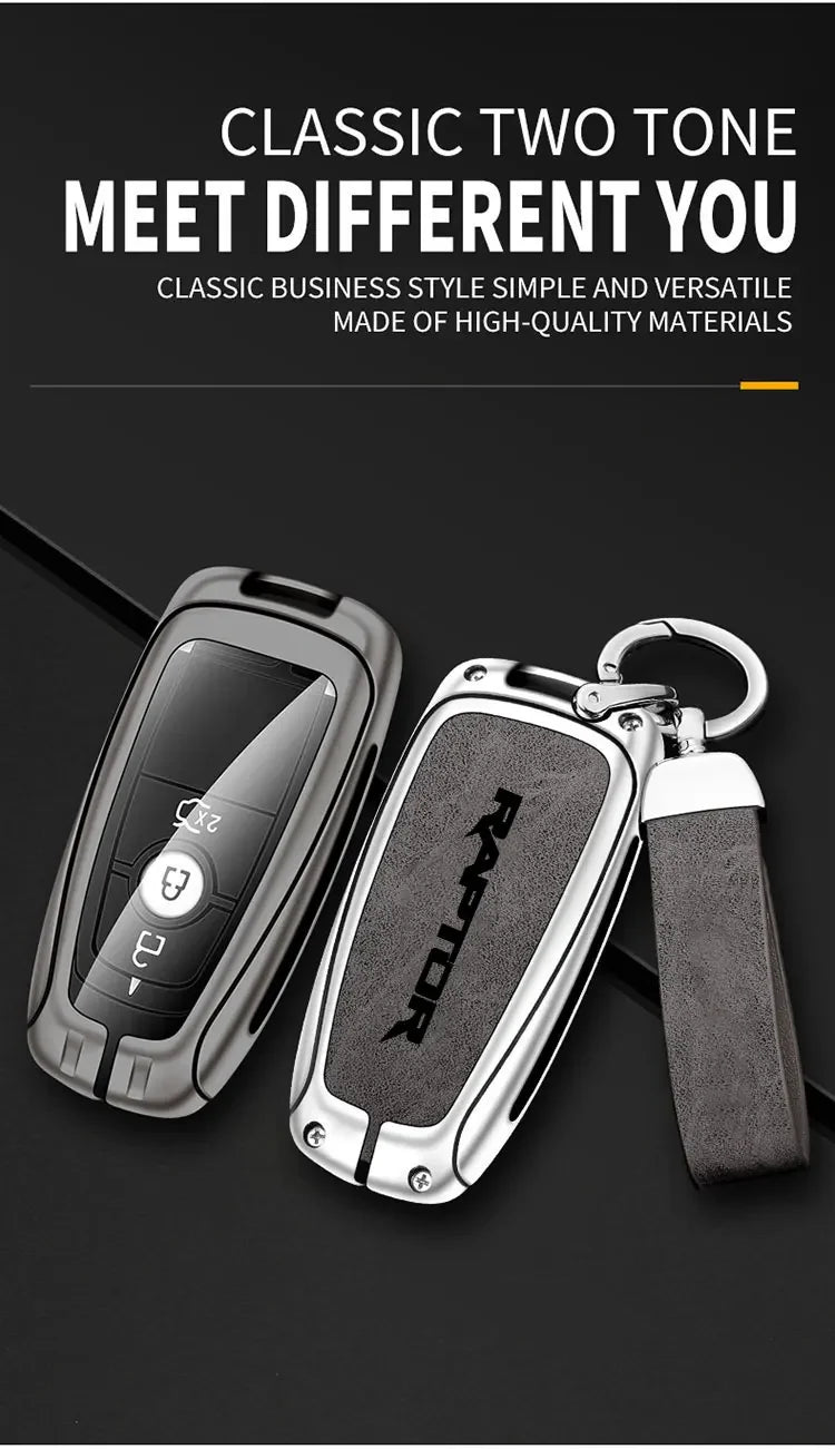Zinc Alloy Key Case for Ford F-150 & Raptor - Protective Cover - image 7