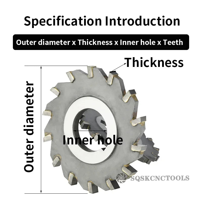 Three-Sided Indexable Carbide Milling Cutter for Precision Cutting - image 3