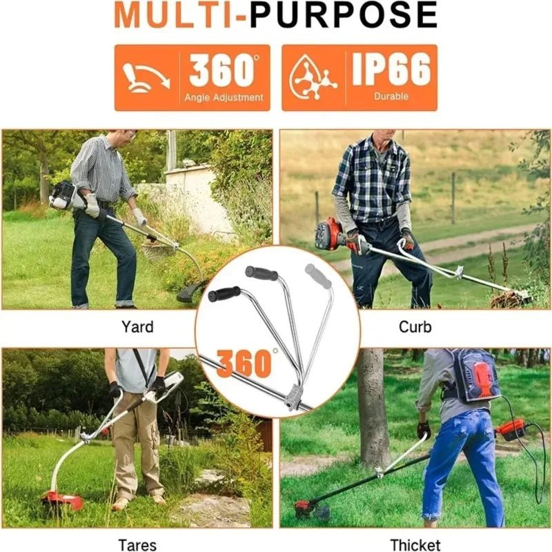 Ergonomic Trimmer Handle for Weed Eater & Lawn Care - image 5