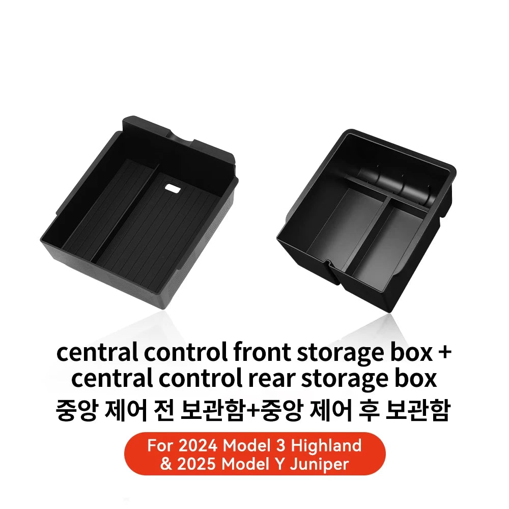 Center Console Storage Box for Tesla Model 3 and Model Y
