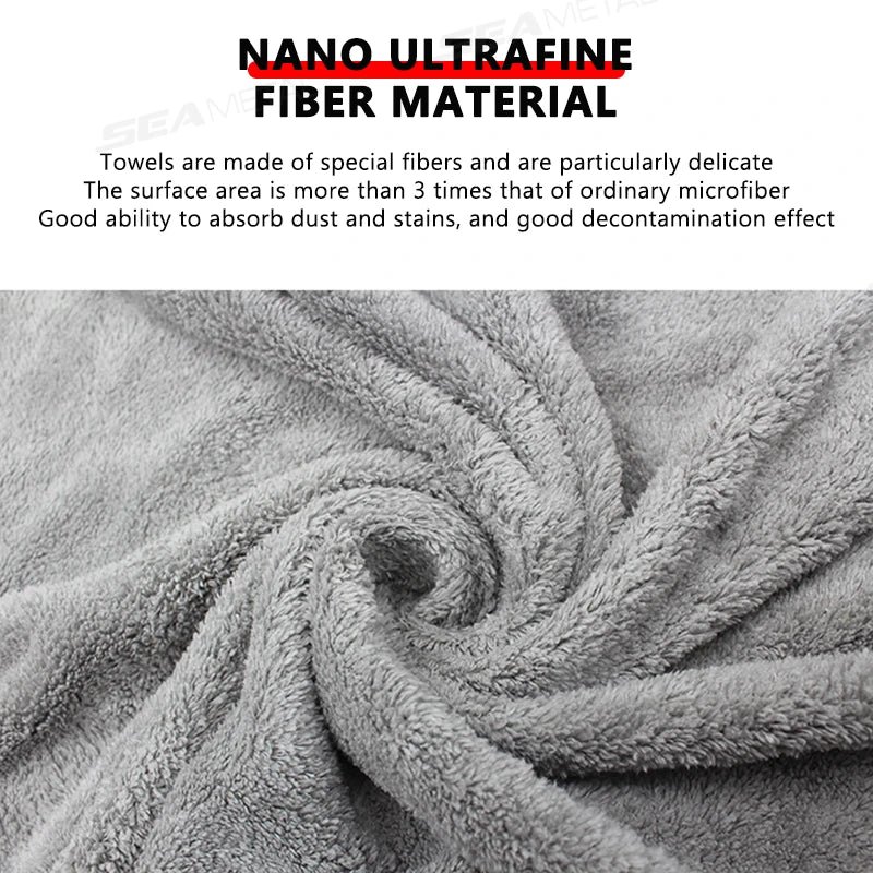 Microfiber Car Drying Towel, 4 Sizes