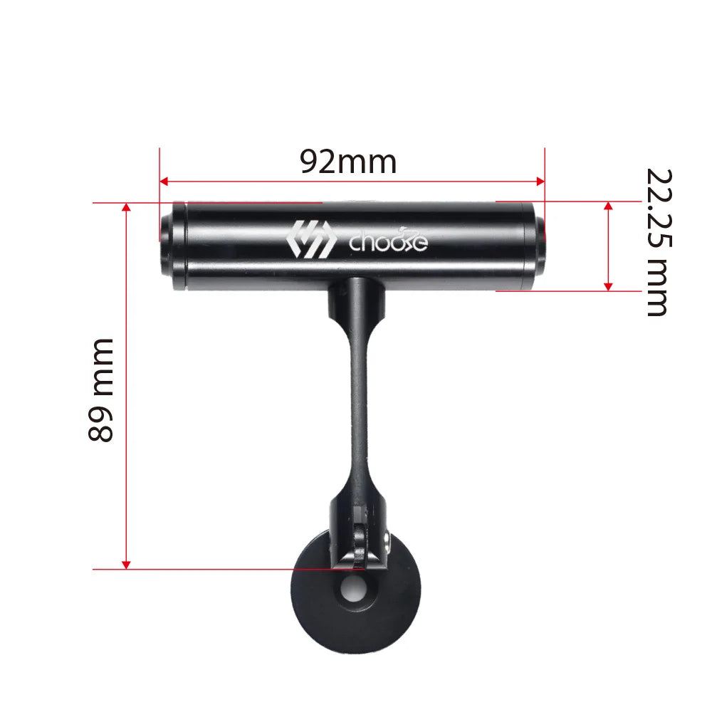 Bicycle Accessories Bike Handlebar Extended Bracket Stem Cap Integrated Cycling Computer Mount Holder Lamp Support Rack Aluminum