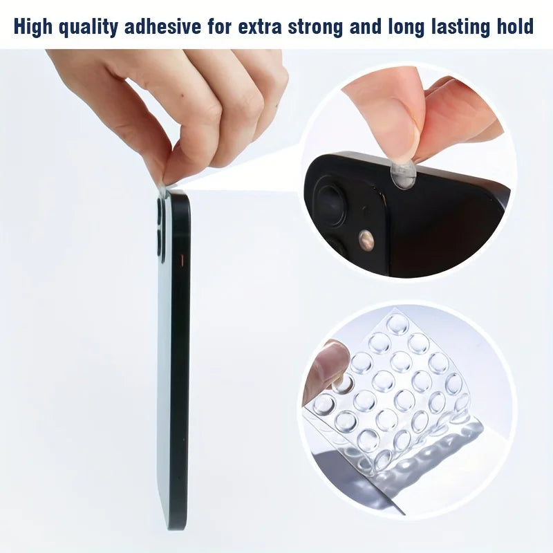 100pc Clear Silicone Anti-Collision Bumper Pads for Cabinets and Drawers - view 5
