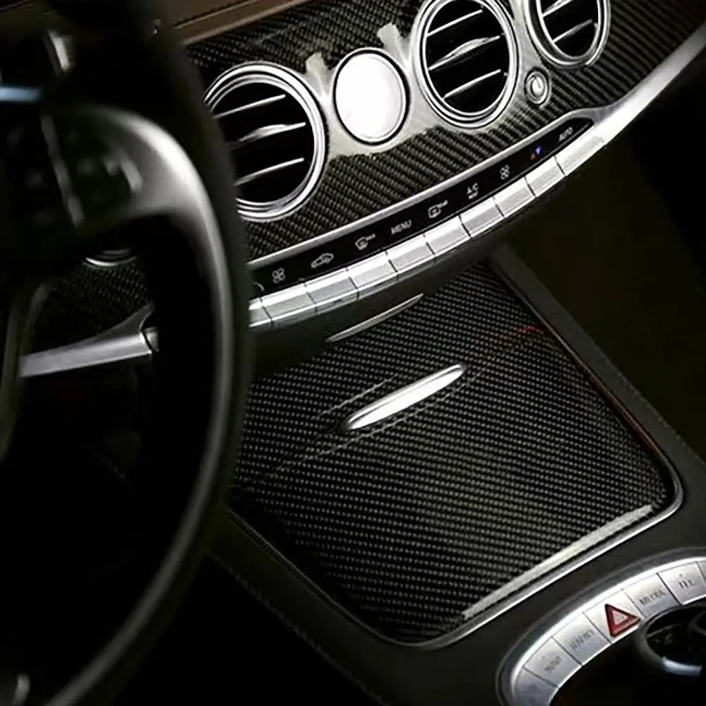50 x 30cm Carbon Fiber Vinyl Wrap Film, High Gloss 3D 6D Effect - view 4