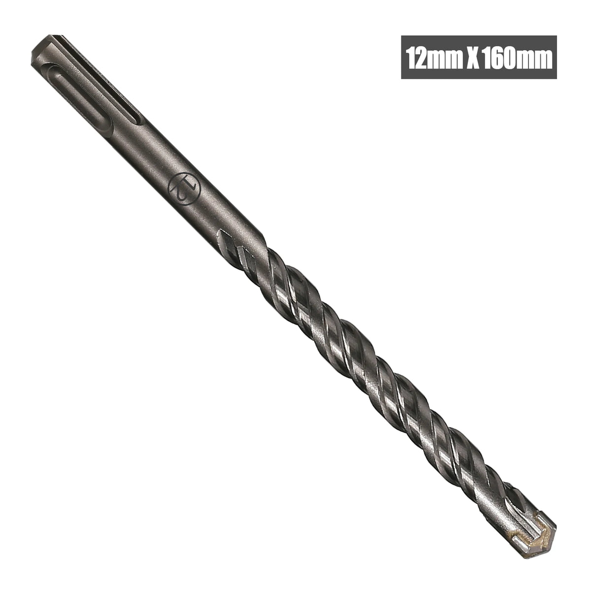 SDS Plus Masonry Hammer Drill Bit, 5-16mm x 160mm Cross Tip for Concrete