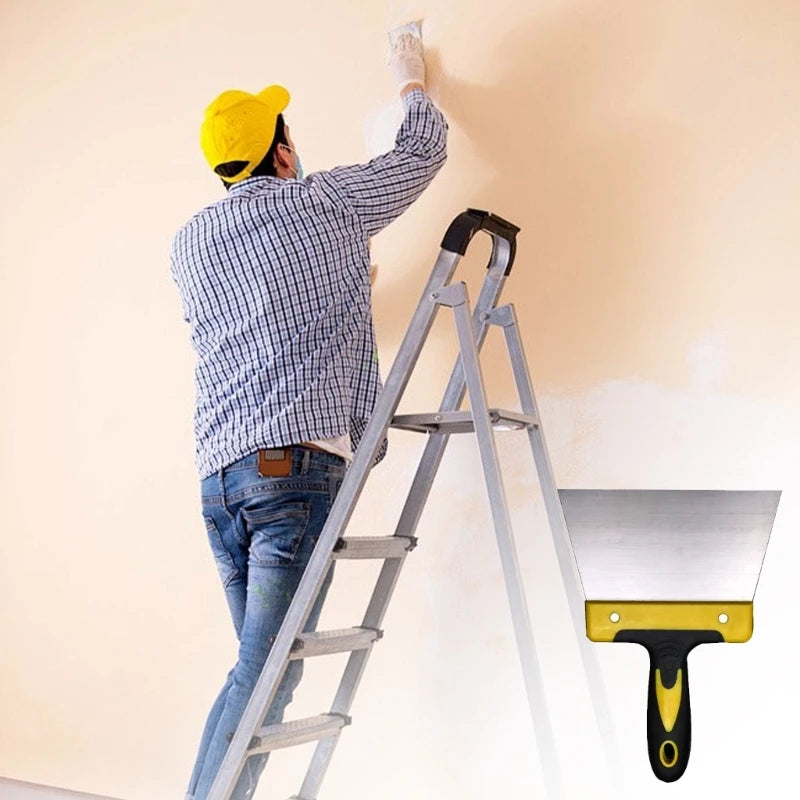 Stainless Steel Putty Knife Paint Scraper Taping Knife for Drywall Wallpaper Plaster