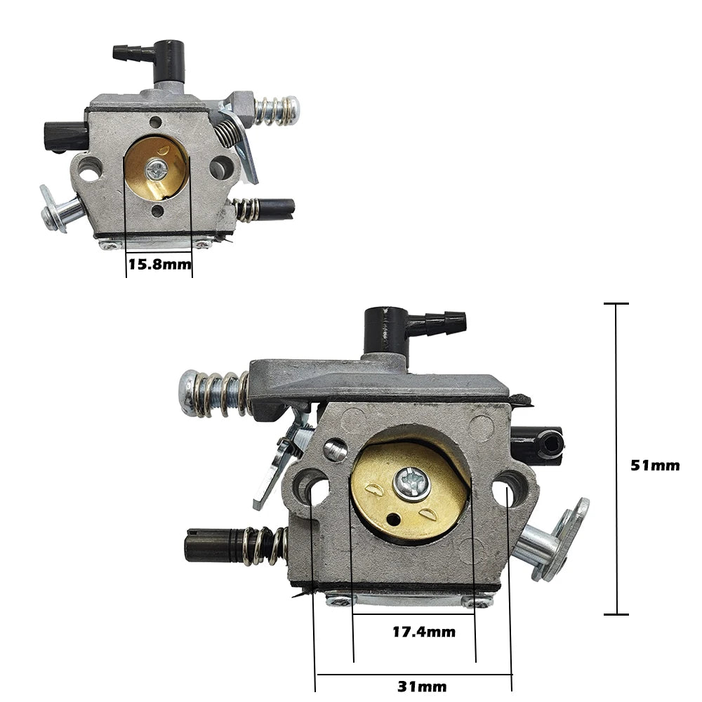 High-Performance Chainsaw Carburetor for 45cc, 52cc, 58cc - image 2