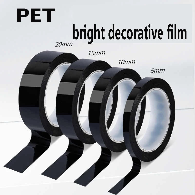 Black Carbon Fiber Vinyl Wrap 66m Car Sticker Self-Adhesive DIY - image 2