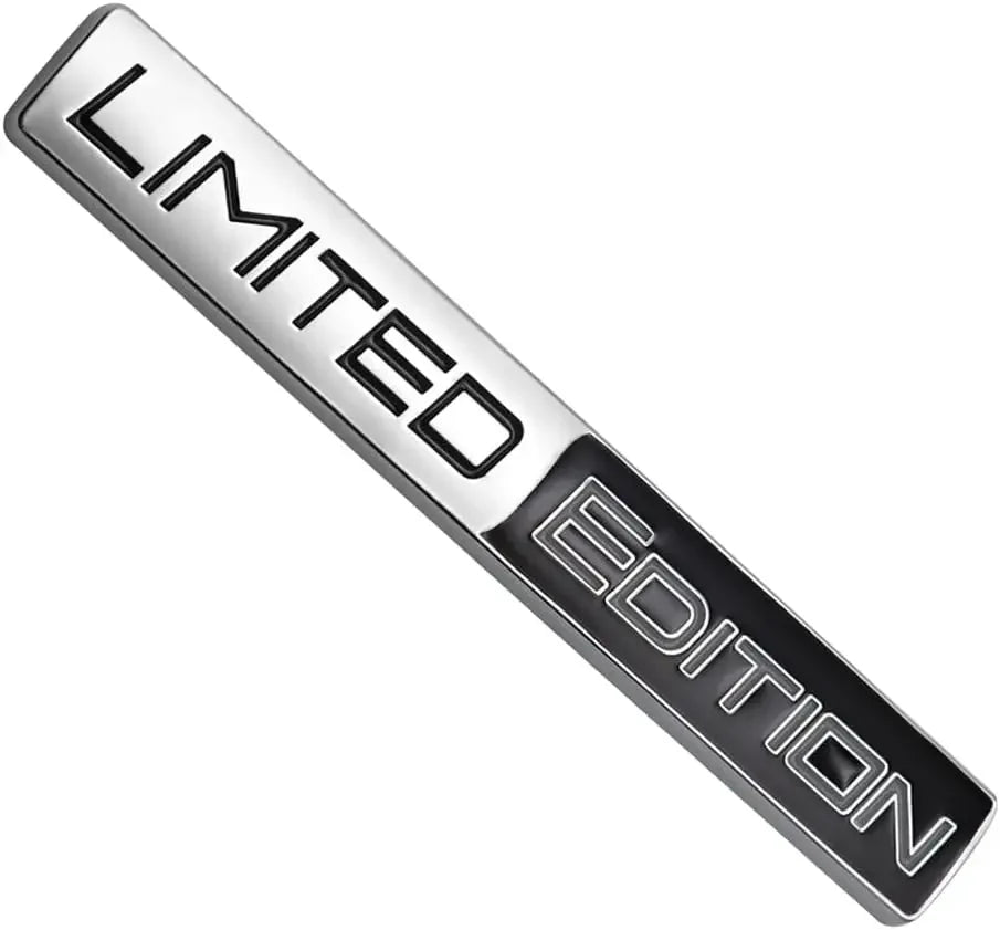 3D Limited Edition Aluminium Emblem Badge Decal for Car Trunk - view 13
