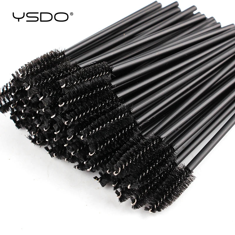 Eyelash Brush Set – 5/50 Pcs Makeup & Mascara Applicator Wands