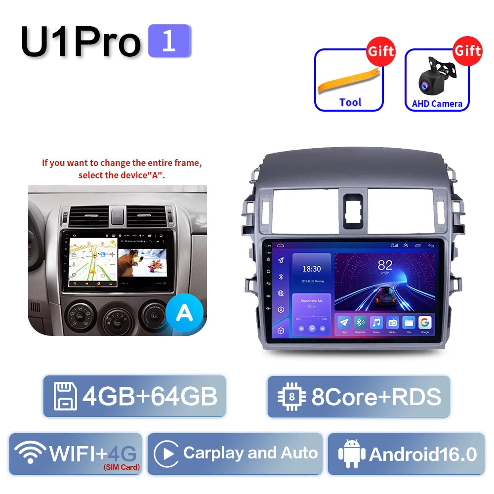 9" Car Stereo for Toyota Corolla 2006-2013 | CarPlay & Android Auto - image 21