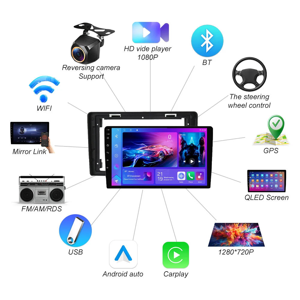 10-Inch Android Car Radio for 2008-2012 Dodge Ram 1500 - image 4