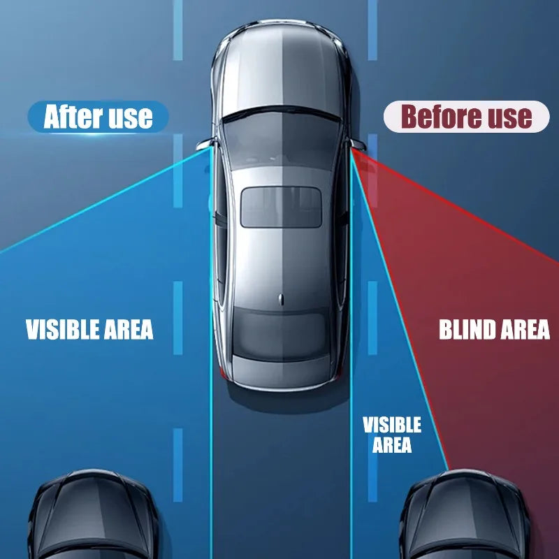 Heart Shaped Blind Spot Mirrors for Car and Truck Safety - image 5