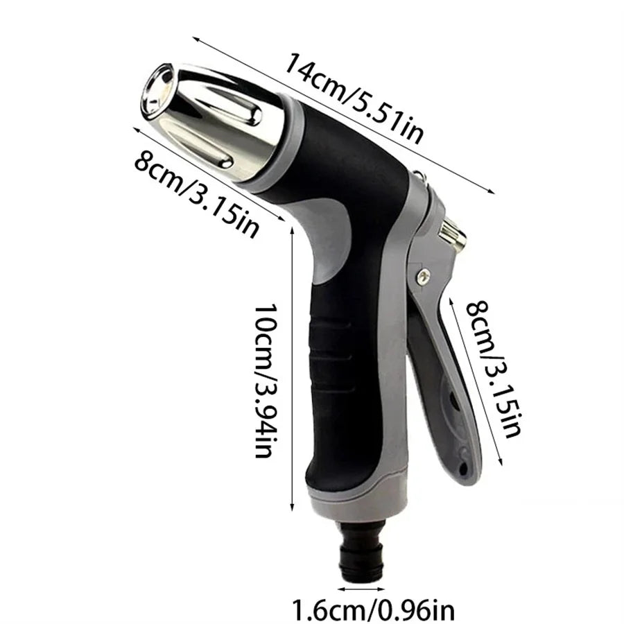 Garden Hose Nozzle – Sprinkler Head & Car Wash Sprayer