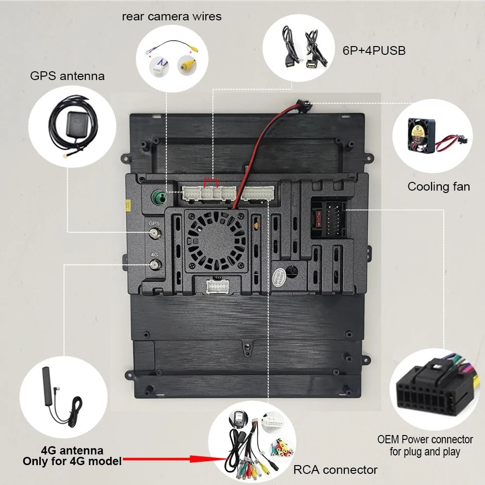 Opel Astra J Car Radio with Android Auto & GPS Navigation (2009-2015) - image 5