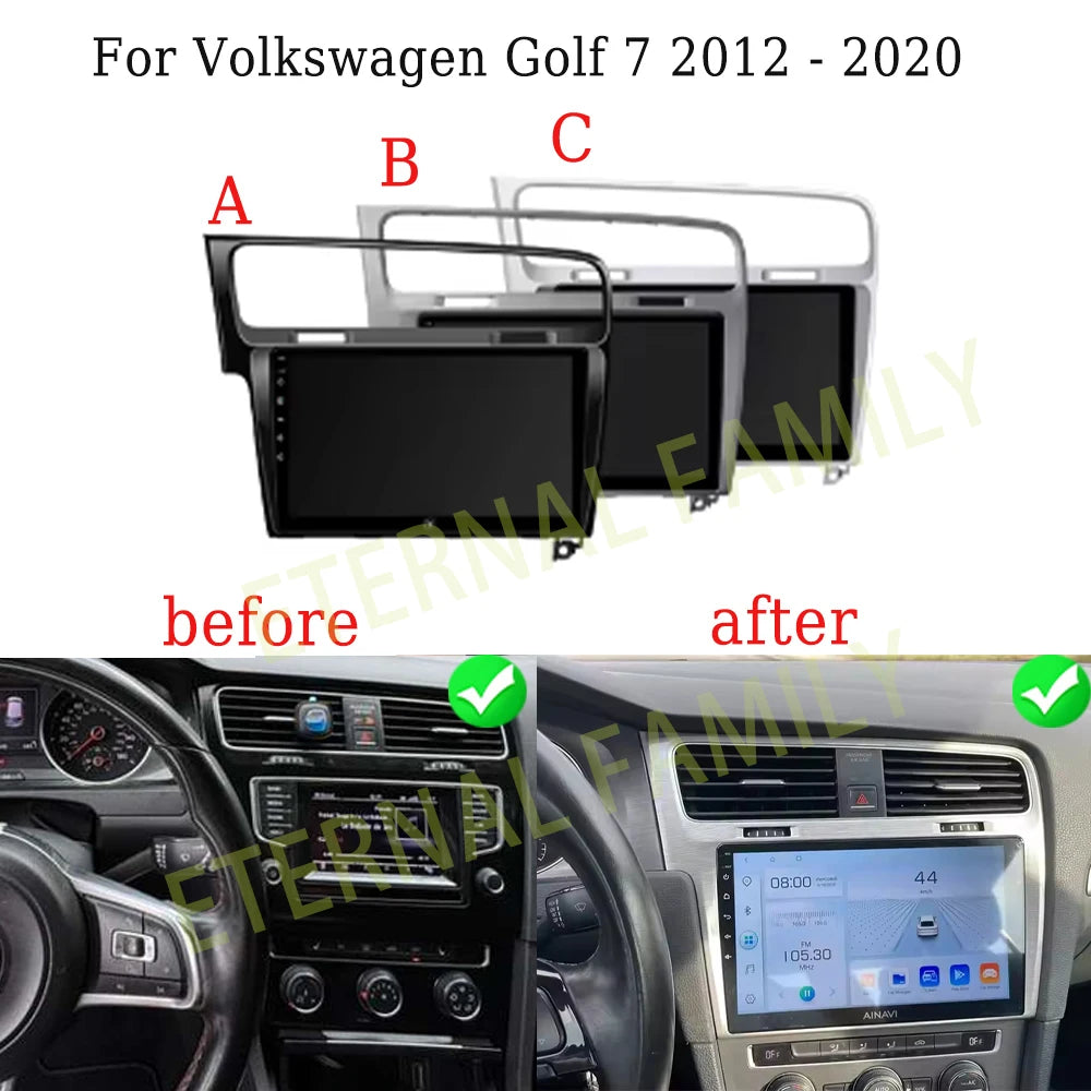 10" Android Car Stereo for VW Golf 7 MK7 GTI with GPS & CarPlay - image 3
